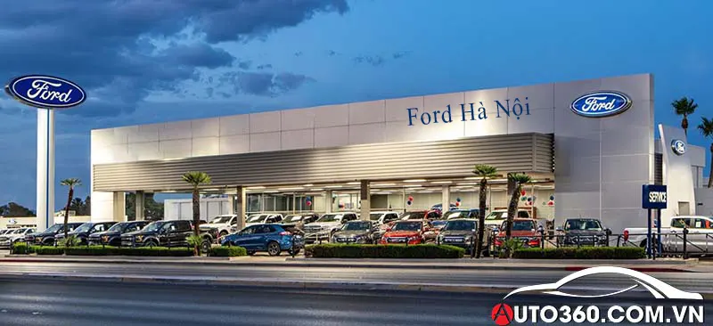 Showroom dịch vụ kinh doanh Ford Hà Nội